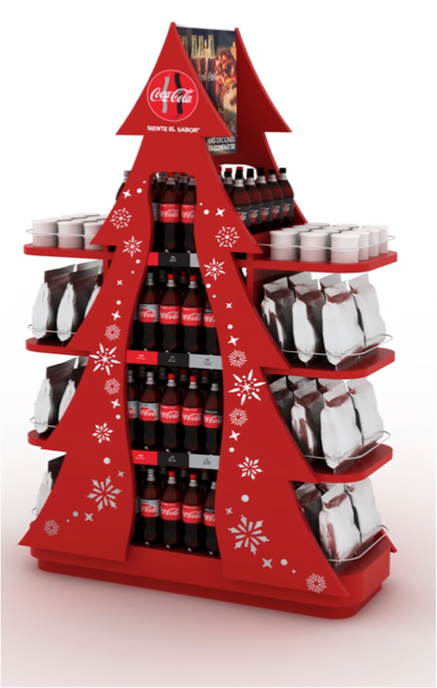 isla con adyacencia árbol de navidad